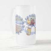 Los Muertos Friends, Beach & Beer 786 Mattglas Bierglas (Vorderseite Links)