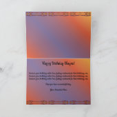 Los Muertos Pier Birthday 1182 Karte (Innenseite)