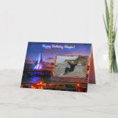 Los Muertos Pier Birthday 1182 Karte (Vorderseite)