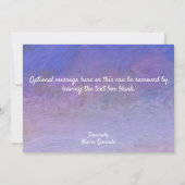 Los Muertos Pier Dankeskarte (Rückseite)