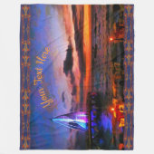 Los Muertos Pier Fleecedecke (Vorderseite)