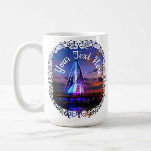 Los Muertos Pier Kaffeetasse (Links)