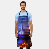 Los Muertos Pier Schürze (Getragen)