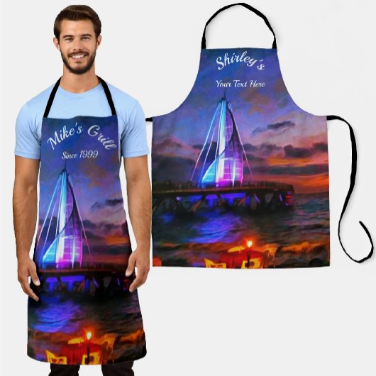 Los Muertos Pier Schürze