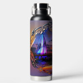 Los Muertos Pier Trinkflasche (Vorderseite)