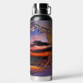 Los Muertos Pier Trinkflasche (Rückseite)