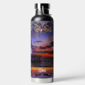 Los Muertos Pier Trinkflasche (links)