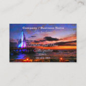 Los Muertos Pier Visitenkarte (Vorderseite)