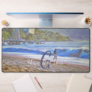 Los Muertos Strand 786 Schreibtischunterlage