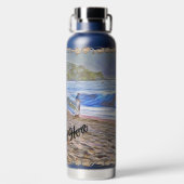 Los Muertos Wine & Beach 786 Trinkflasche (Rückseite)