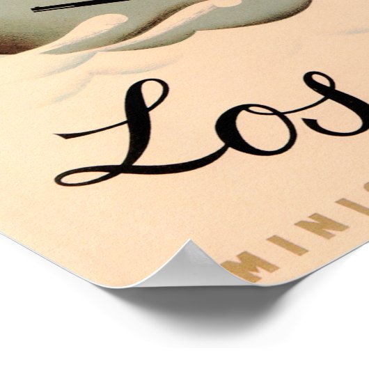 LOS NACIONALES Spanischer Ziviler Krieg Gov Propag Poster (Ecke)