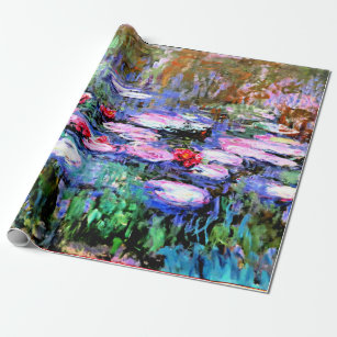 Los Nenufares (Seerosen) von Claude Monet Geschenkpapier