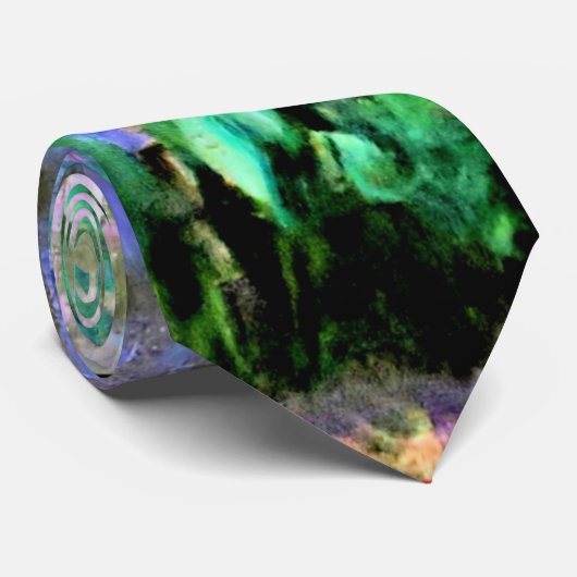 Los Nenufares (Seerosen) von Claude Monet Krawatte (Gerollt)