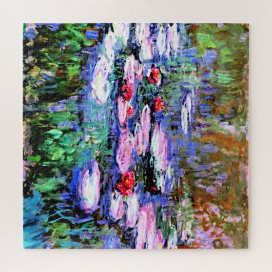 Los Nenufares (Seerosen) von Claude Monet, Puzzle (Horizontal)