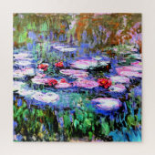 Los Nenufares (Seerosen) von Claude Monet, Puzzle (Vertikal)
