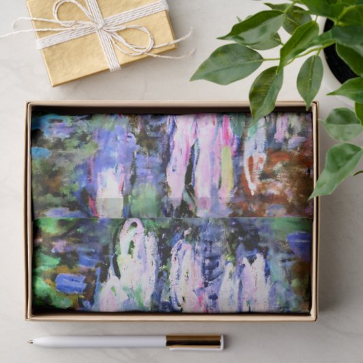 Los Nenufares (Seerosen) von Claude Monet, Seidenpapier (Geschenk)