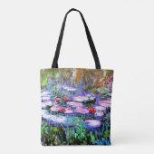 Los Nenufares (Seerosen) von Claude Monet, Tasche (Rückseite)