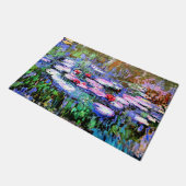 Los Nenufares von Monet Fußmatte (Schrägansicht)