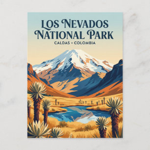 Los Nevados Nationalpark Kolumbien Postkarte