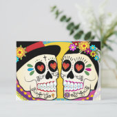 Los Novios RSVP-Karte RSVP Karte (Stehend Vorderseite)