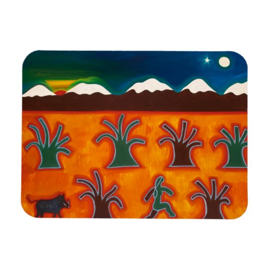 Los Olivos en el Invierno 2010 Magnet (Horizontal)