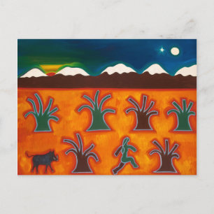 Los Olivos en el Invierno 2010 Postkarte