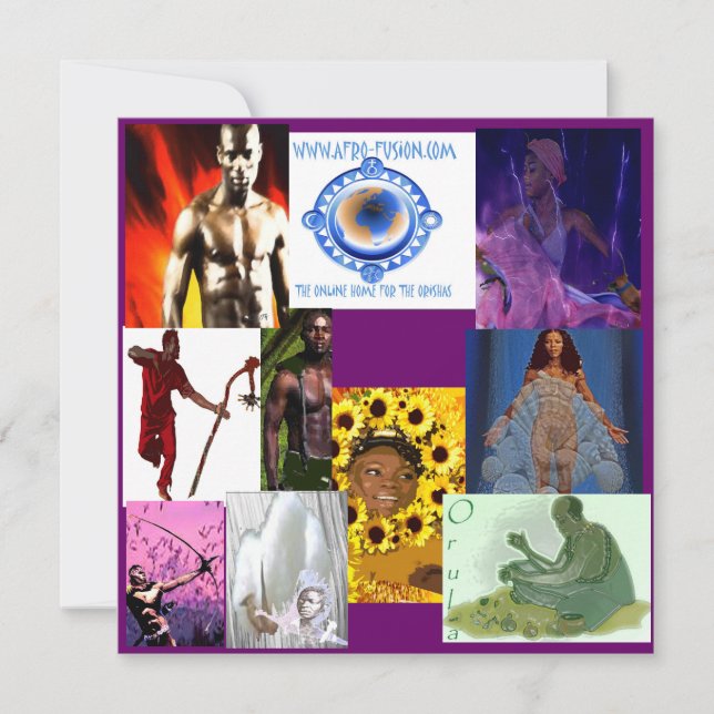 LOS ORISHAS YORUBA (Vorderseite)