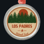 Los Padres National Forest Ornament Aus Metall<br><div class="desc">Der Nationalwald Los Padres nördlich von Santa Barbara California bietet Berge,  Bäche,  Flüsse und Strände.</div>