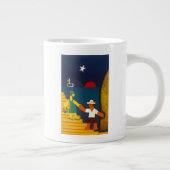 Los Papás de Olivia 2005 Jumbo-Tasse (Rechts)