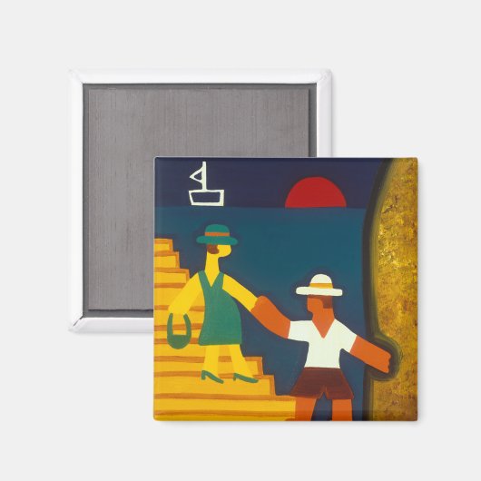 Los Papás de Olivia 2005 Magnet (Vorderseite/Rückseite)