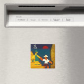 Los Papás de Olivia 2005 Magnet (In Situ (Geschirrspüler))