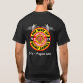 Los Peregrinos of the Way of Saint James 2023 T-Shirt (Rückseite)