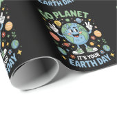 Los Planet Dein Tag der Erde Geschenkpapier (Rolleneckpunkt)