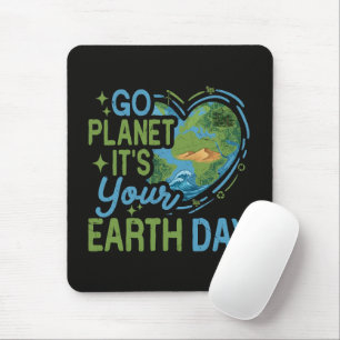 Los Planet Dein Tag der Erde Mousepad