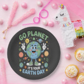 Los Planeten, es Euer Tag der Erde Pappteller (Party)