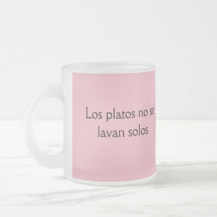 Los platos no se lavan solos frés de mama mattglastasse