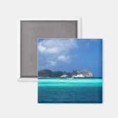 Los Roques Islands, Venezuela Magnet (Vorderseite/Rückseite)
