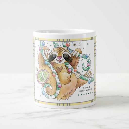 Los!Schlange Jumbo-Tasse (Vorderseite)