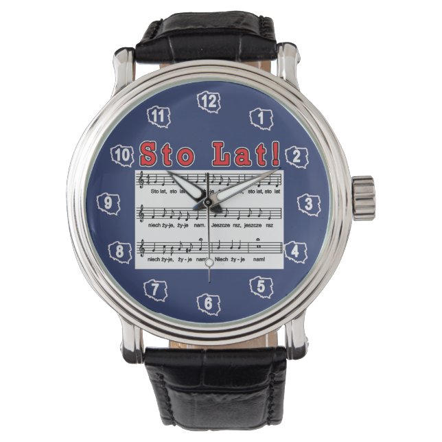 Los! Song Armbanduhr (Vorderseite)