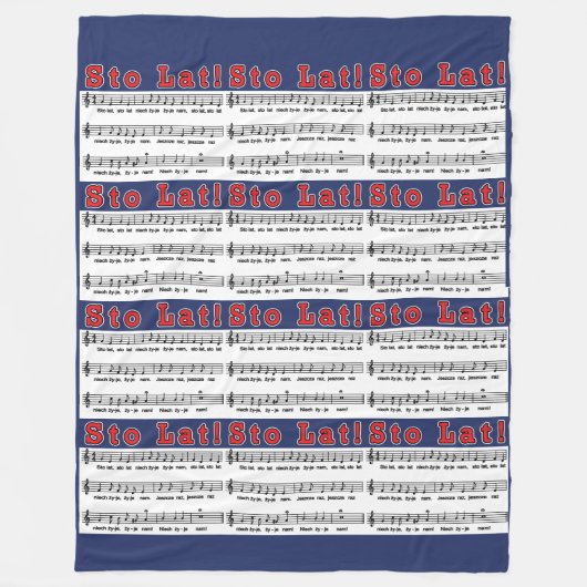 Los! Song Fleecedecke (Vorderseite)