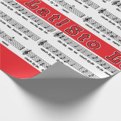 Los! Song Geschenkpapier (Ecke)