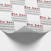 Los! Song Geschenkpapier (Ecke)