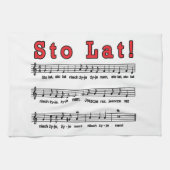 Los! Song Geschirrtuch (Horizontal)