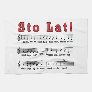 Los! Song Geschirrtuch