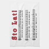 Los! Song Geschirrtuch (Vertikal)