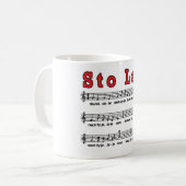Los! Song Kaffeetasse (Vorderseite Links)
