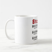 Los! Song Kaffeetasse (Links)