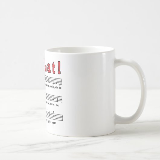 Los! Song Kaffeetasse (Rechts)