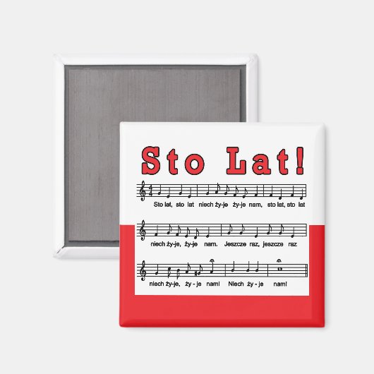 Los! Song Magnet (Vorderseite/Rückseite)