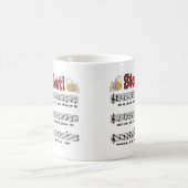 Los! Song mit Bierbraun-Tasse Kaffeetasse (Mittel)